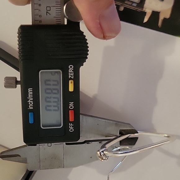 VTG Silpada 925 sterling silver signed geometric earrings! - Picture 6 of 11